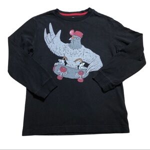 Old Navy Skater Pigeon Long Sleeve Tee